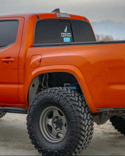 3rd Gen Tacoma Rear High-Profile Fender Liner Kit (Short Bed) 2016-2023