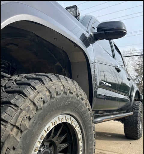 3rd Gen Tacoma High-Profile Front Fender Liner 2016-2023