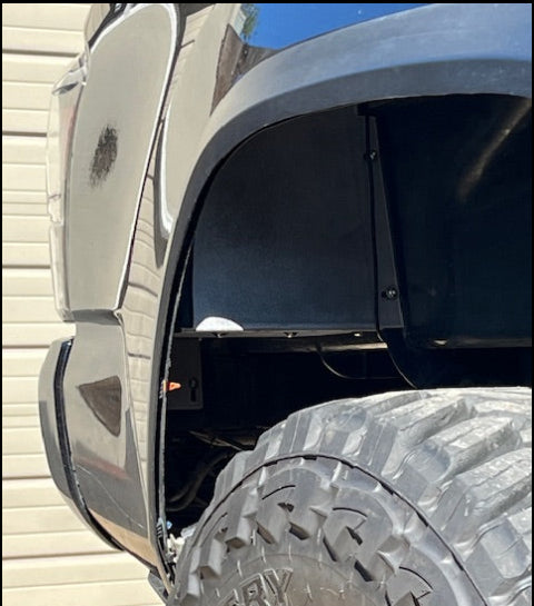 3rd Gen Tacoma Rear High-Profile Fender Liner Kit (Short Bed) 2016-2023
